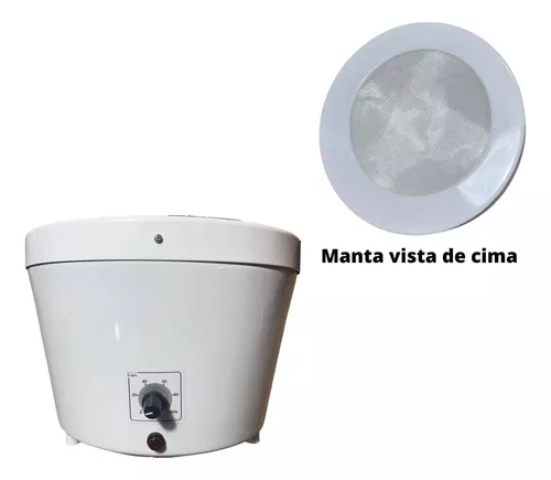 MANTA AQUECEDORA P BALÃO FUNDO REDONDO C REGUL 500ML 220V