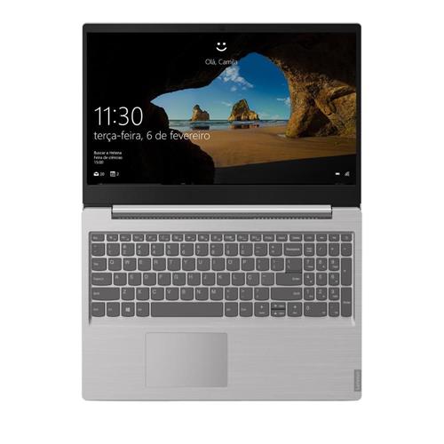 Notebook Lenovo Ultrafino Ideapad S145 Celeron 4Gb 500Gb Windows 10 15.6" 81Wt0005Br Prata