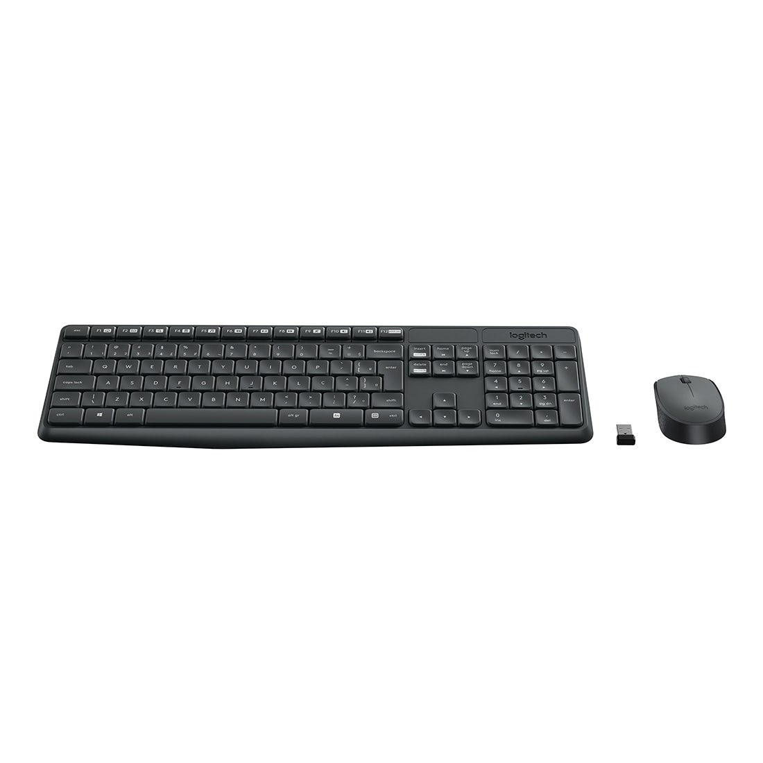 KIT TECLADO E MOUSE LOGITECH MK235 PRETO S/FIO 920-007903-C