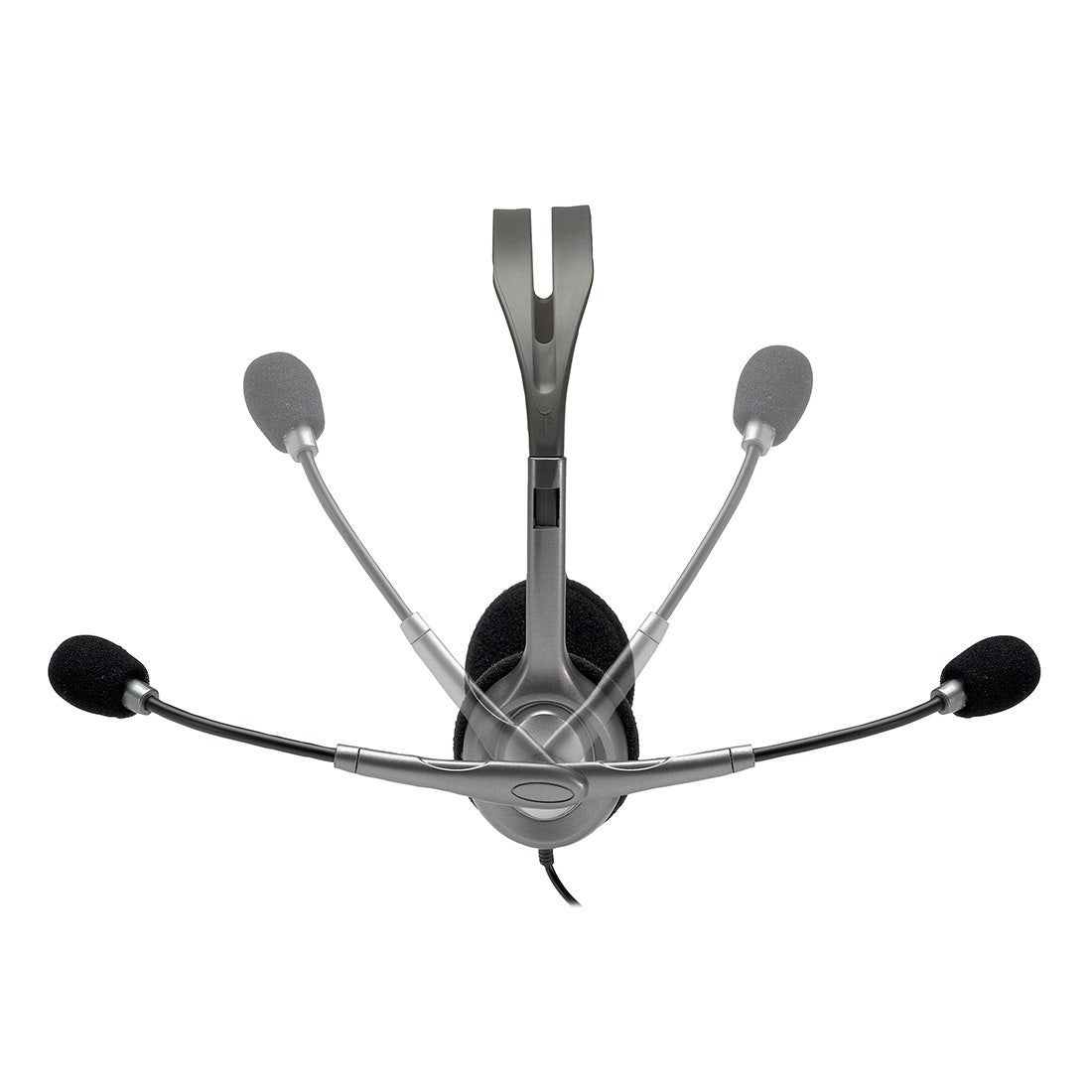 HEADSET LOGITECH H111 CINZA ESTERÉO ANALÓGICO 981-000612-C