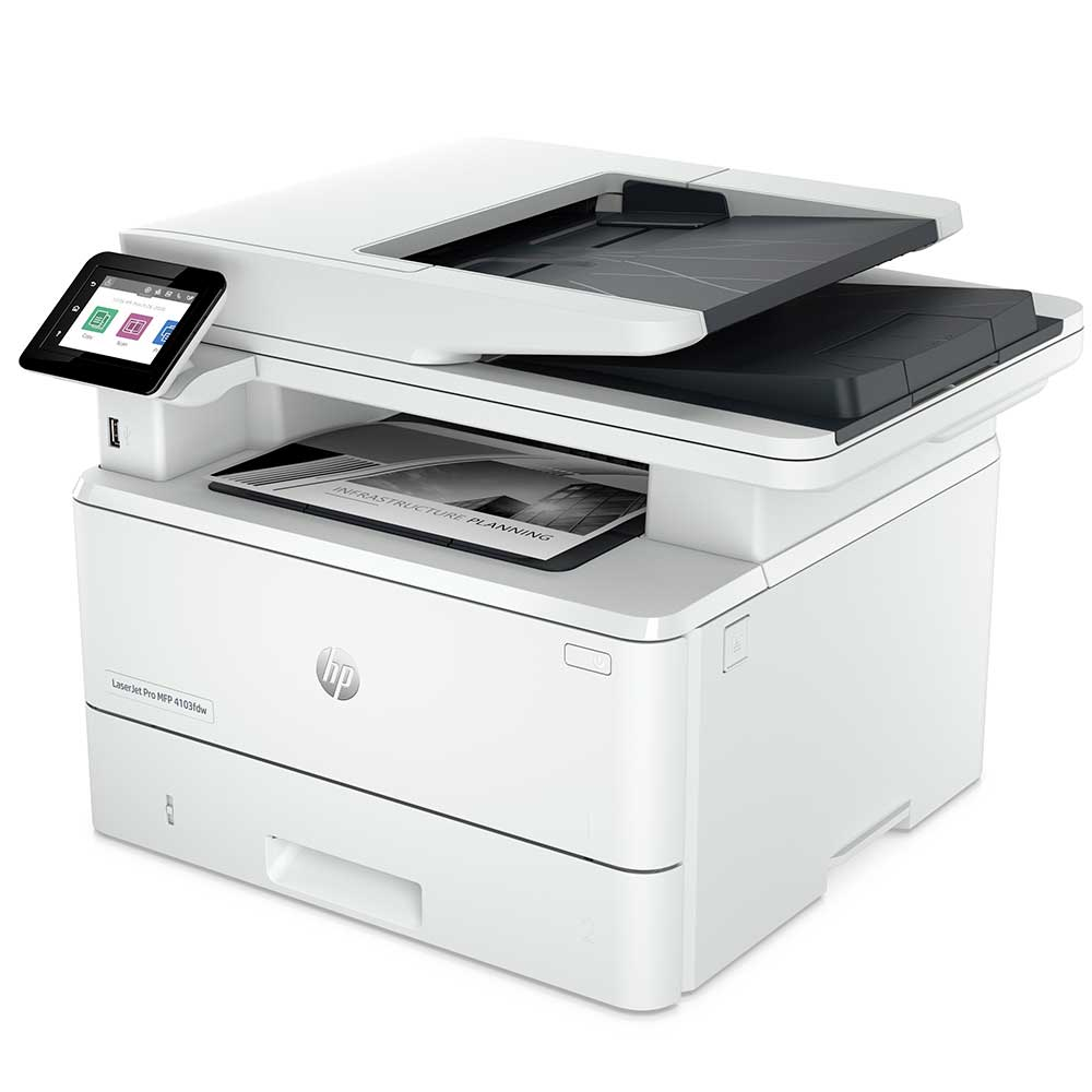 MULTIFUNCIONAL HP LASERJET PRO MONO MFP 4103FDW DUPLEX REDE