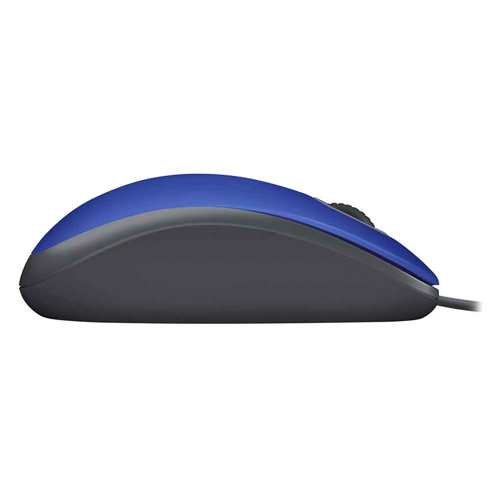 MOUSE LOGITECH M110 SILENT BLUE C/ FIO - 910-006662
