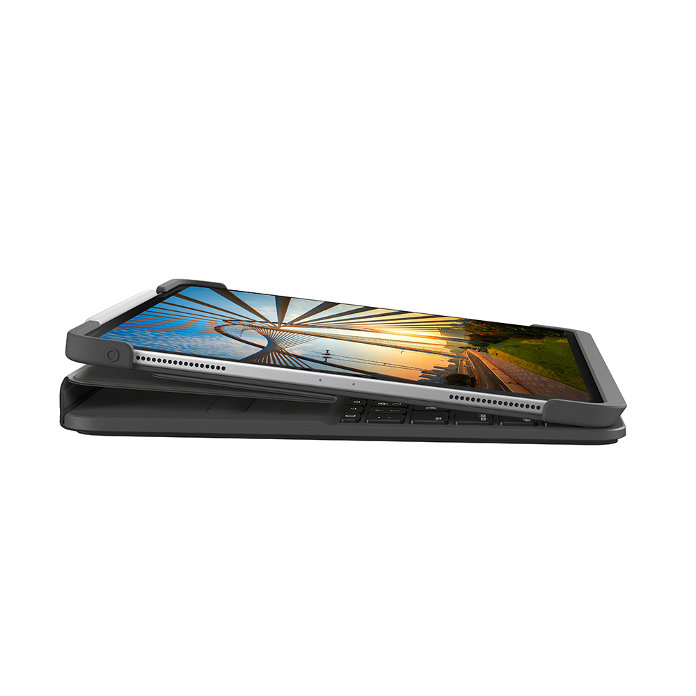 CAPA COM TECLADO LOGITECH SLIM FOLIO PRO P/ IPAD PRO 12,9' 3° E 4° GERAÇÃO