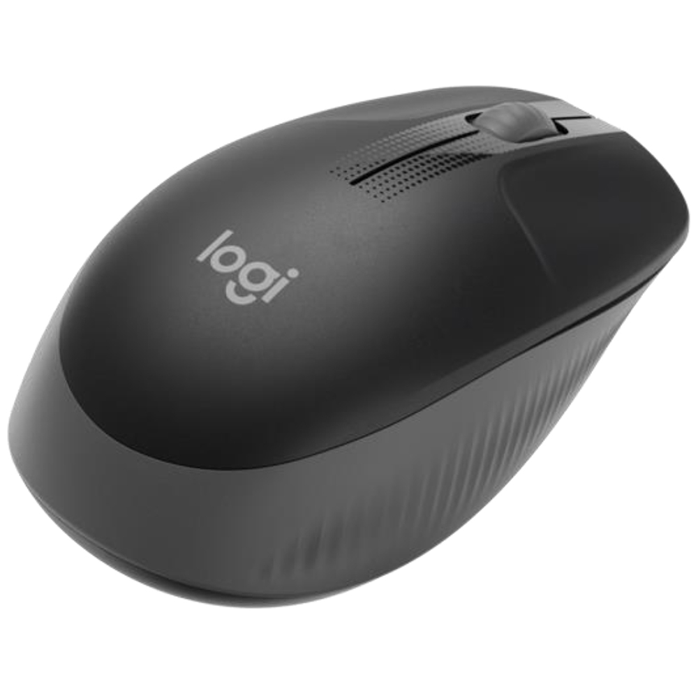 MOUSE LOGITECH M190 SEM FIO CINZA