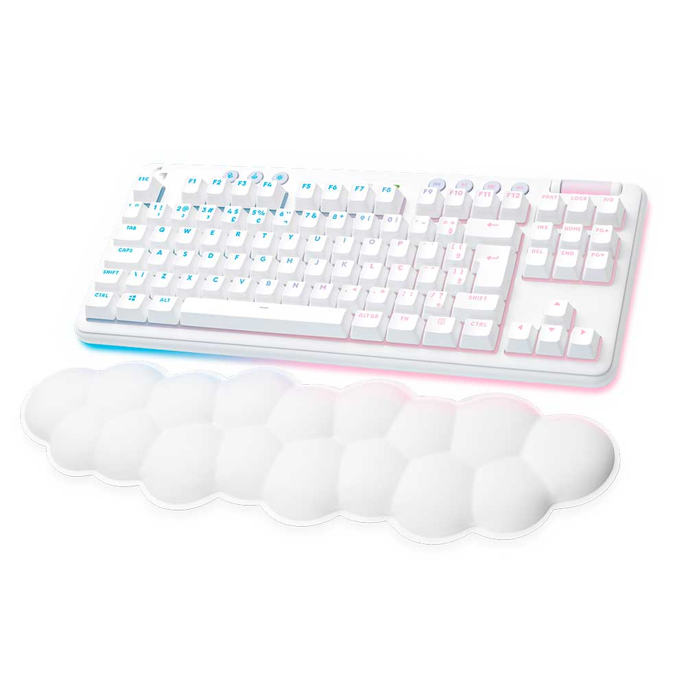 TECLADO MECANICO GAMER LOGITECH G G715 TACTILE S/ FIO BRANCO - 920-010702