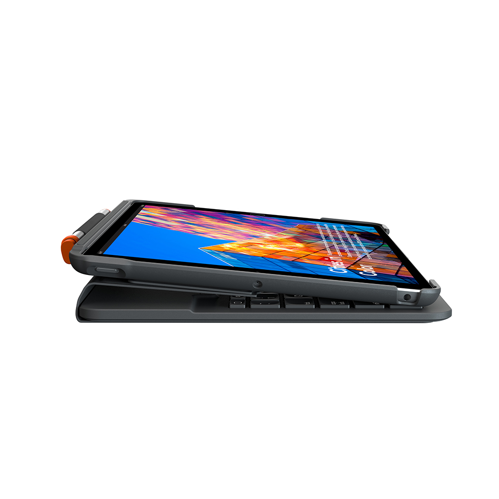 CAPA COM TECLADO LOGITECH SLIM FOLIO P/ IPAD 3°GERAÇÃO PRETO - 920-009482