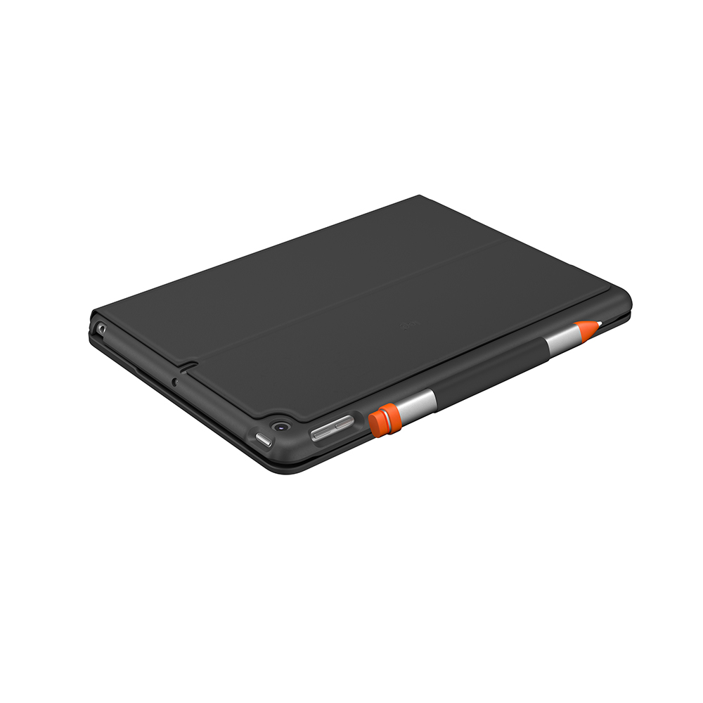 CAPA COM TECLADO LOGITECH SLIM FOLIO P/ IPAD 3°GERAÇÃO PRETO - 920-009482