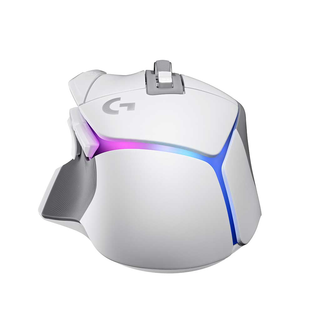 MOUSE LOGITECH GAMER G G502X PLUS SEM FIO BRANCO - 910-006170