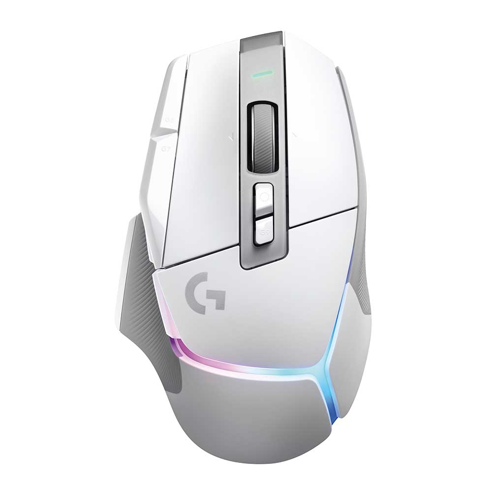 MOUSE LOGITECH GAMER G G502X PLUS SEM FIO BRANCO - 910-006170