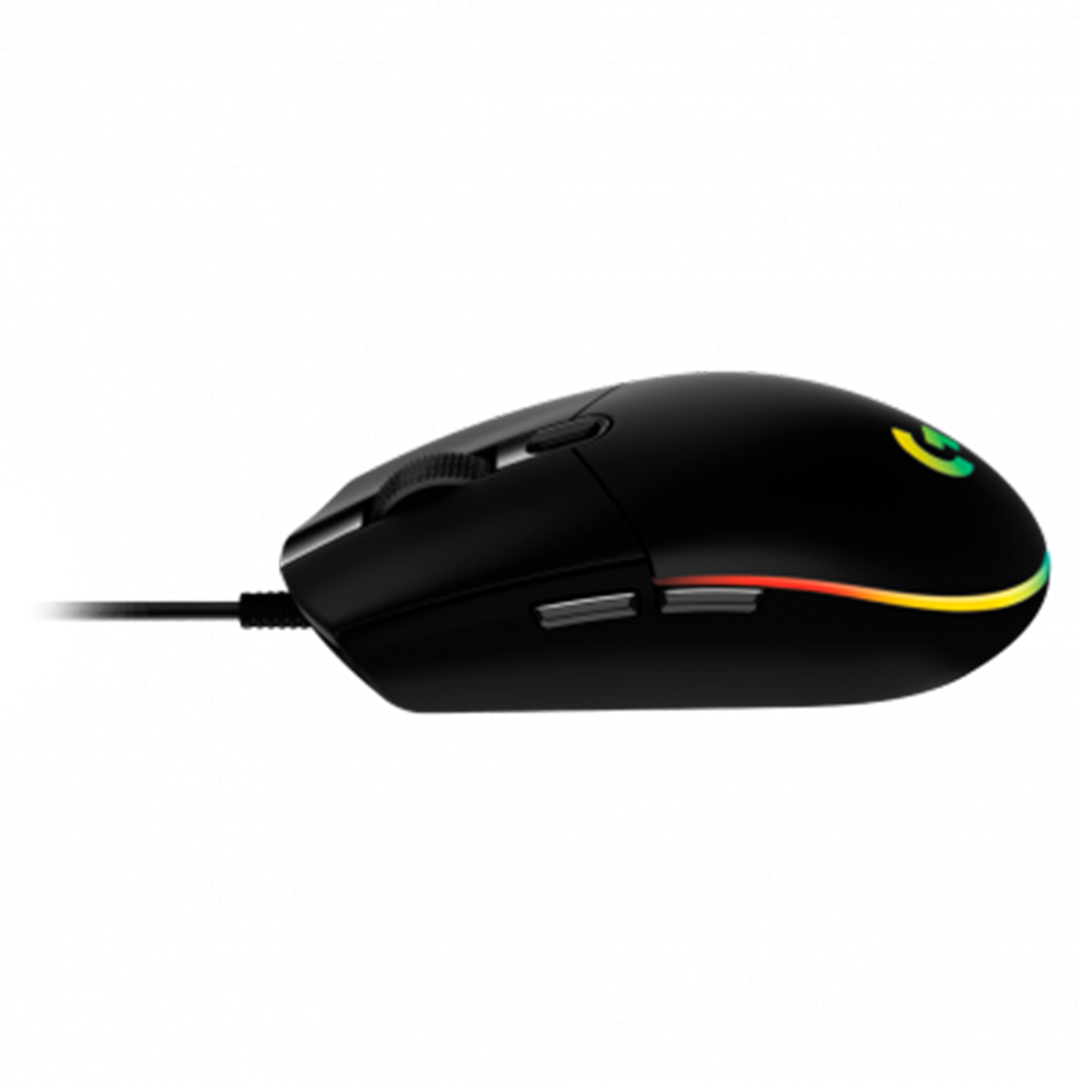 MOUSE LOGITECH GAMER G203 LIGHTSYNC RGB COM FIO PTO