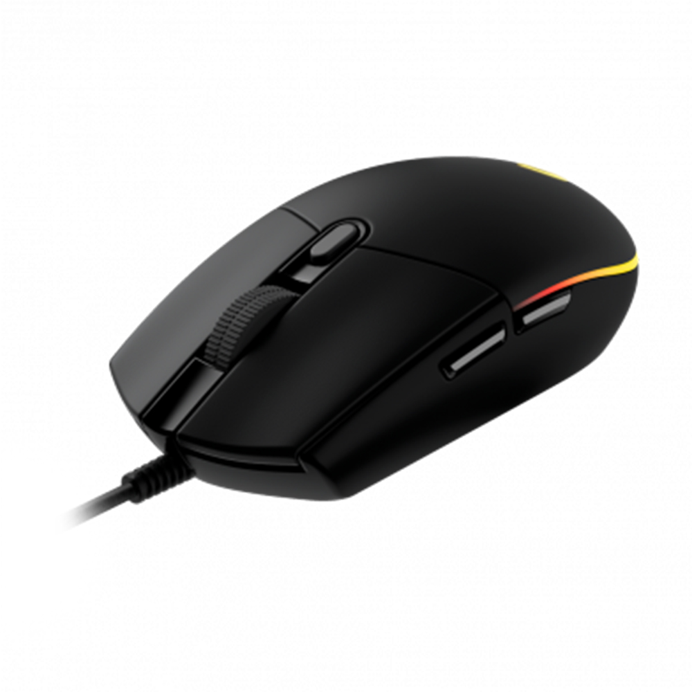 MOUSE LOGITECH GAMER G203 LIGHTSYNC RGB COM FIO PTO