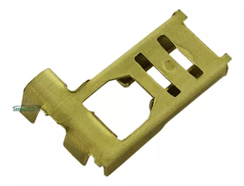 100 TERMINAL CONECTOR BANDEIRA 6,3MM TERMINAL DE CANTO