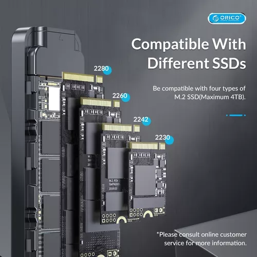 CASE SSD M.2 NVME ULTRA SPEED 10GB USB 3.2 GEN2 + DISSIPADOR