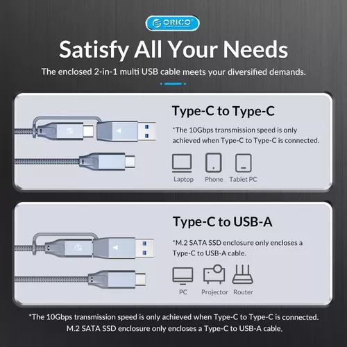 CASE SSD M.2 NVME ULTRA SPEED 10GB USB 3.2 GEN2 + DISSIPADOR