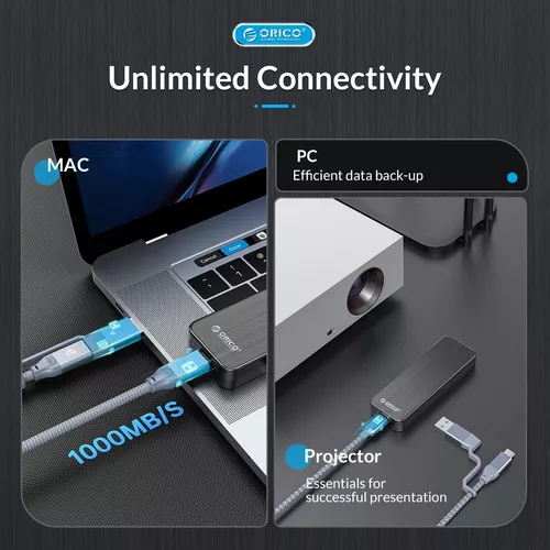 CASE SSD M.2 NVME ULTRA SPEED 10GB USB 3.2 GEN2 + DISSIPADOR